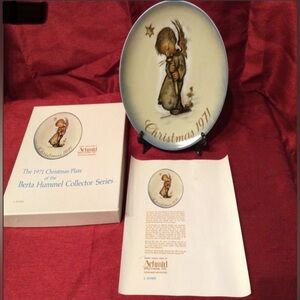 Hummel Christmas Plate - 1971